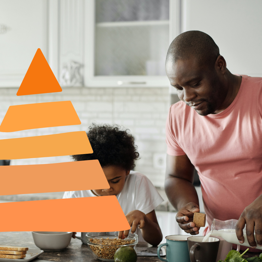 Pirámide de la alimentación saludable