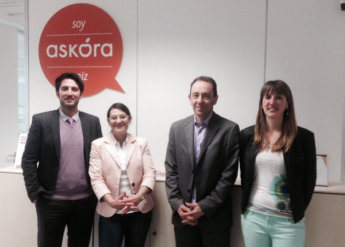 ASKORA recibe la visita del Equipo de la Universidad de Dax (Francia)